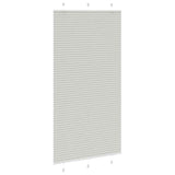 Store plissé gris clair 110x200cm largeur du tissu 109,4cm