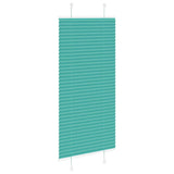 Store plissé vert pétrole 55x100 cm largeur du tissu 54,4 cm