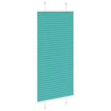 Store plissé vert pétrole 60x100 cm largeur du tissu 59,4 cm