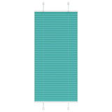 Store plissé vert pétrole 55x150 cm largeur du tissu 54,4 cm