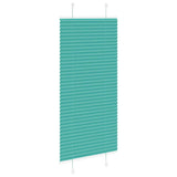 Store plissé vert pétrole 60x150 cm largeur du tissu 59,4 cm