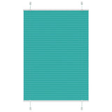 Store plissé vert pétrole 90x150 cm largeur du tissu 89,4 cm