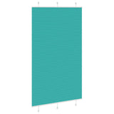 Store plissé vert pétrole 115x200cm largeur du tissu 114,4cm