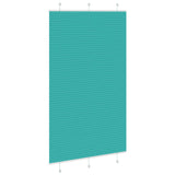 Store plissé vert pétrole 120x200cm largeur du tissu 119,4cm