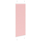 Store plissé rose 40x100 cm largeur du tissu 39,4 cm polyester