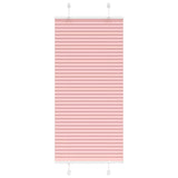 Store plissé rose 55x100 cm largeur du tissu 54,4 cm polyester