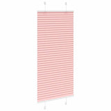 Store plissé rose 60x100 cm largeur du tissu 59,4 cm polyester