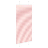 Store plissé rose 60x100 cm largeur du tissu 59,4 cm polyester