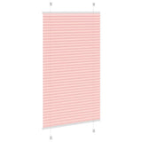 Store plissé rose 70x100 cm largeur du tissu 69,4 cm polyester