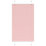 Store plissé rose 80x100 cm largeur du tissu 79,4 cm polyester