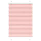 Store plissé rose 95x100 cm largeur du tissu 94,4 cm polyester