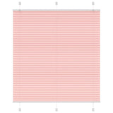 Store plissé rose 115x100 cm largeur du tissu 114,4cm polyester