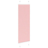 Store plissé rose 50x150 cm largeur du tissu 49,4 cm polyester