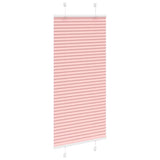 Store plissé rose 55x150 cm largeur du tissu 54,4 cm polyester