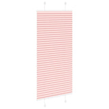 Store plissé rose 65x150 cm largeur du tissu 64,4 cm polyester