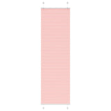 Store plissé rose 60x200 cm largeur du tissu 59,4 cm polyester