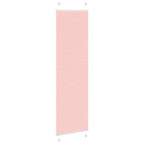 Store plissé rose 60x200 cm largeur du tissu 59,4 cm polyester