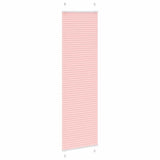 Store plissé rose 65x200 cm largeur du tissu 64,4 cm polyester