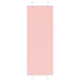 Store plissé rose 70x200 cm largeur du tissu 69,4 cm polyester