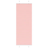 Store plissé rose 80x200 cm largeur du tissu 79,4 cm polyester