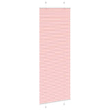 Store plissé rose 80x200 cm largeur du tissu 79,4 cm polyester