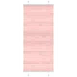 Store plissé rose 90x200 cm largeur du tissu 89,4 cm polyester