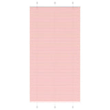 Store plissé rose 105x200 cm largeur du tissu 104,4cm polyester