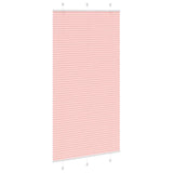 Store plissé rose 110x200 cm largeur du tissu 109,4cm polyester