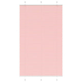 Store plissé rose 115x200 cm largeur du tissu 114,4cm polyester