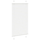 Store plissé blanc 70x100 cm largeur du tissu 69,4 cm polyester