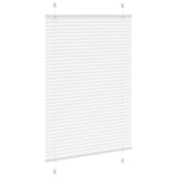 Store plissé blanc 90x100 cm largeur du tissu 89,4 cm polyester