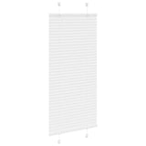 Store plissé blanc 55x150 cm largeur du tissu 54,4 cm polyester