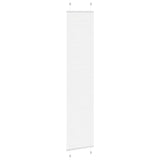 Store plissé blanc 45x200 cm largeur du tissu 44,4 cm polyester