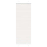 Store plissé blanc 70x200 cm largeur du tissu 69,4 cm polyester