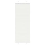 Store plissé blanc 80x200 cm largeur du tissu 79,4 cm polyester