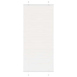 Store plissé blanc 85x200 cm largeur du tissu 84,4 cm polyester