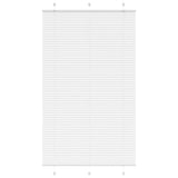 Store plissé blanc 115x200cm largeur du tissu 114,4cm polyester