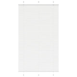 Store plissé blanc 120x200cm largeur du tissu 119,4cm polyester