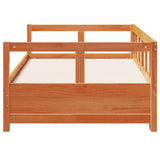 Lit de jour sans matelas cire marron 90x200 cm bois pin massif