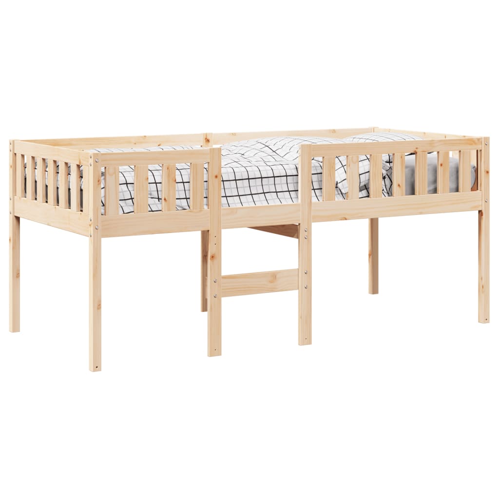 Lit pour enfants sans matelas 80x200 cm bois de pin massif