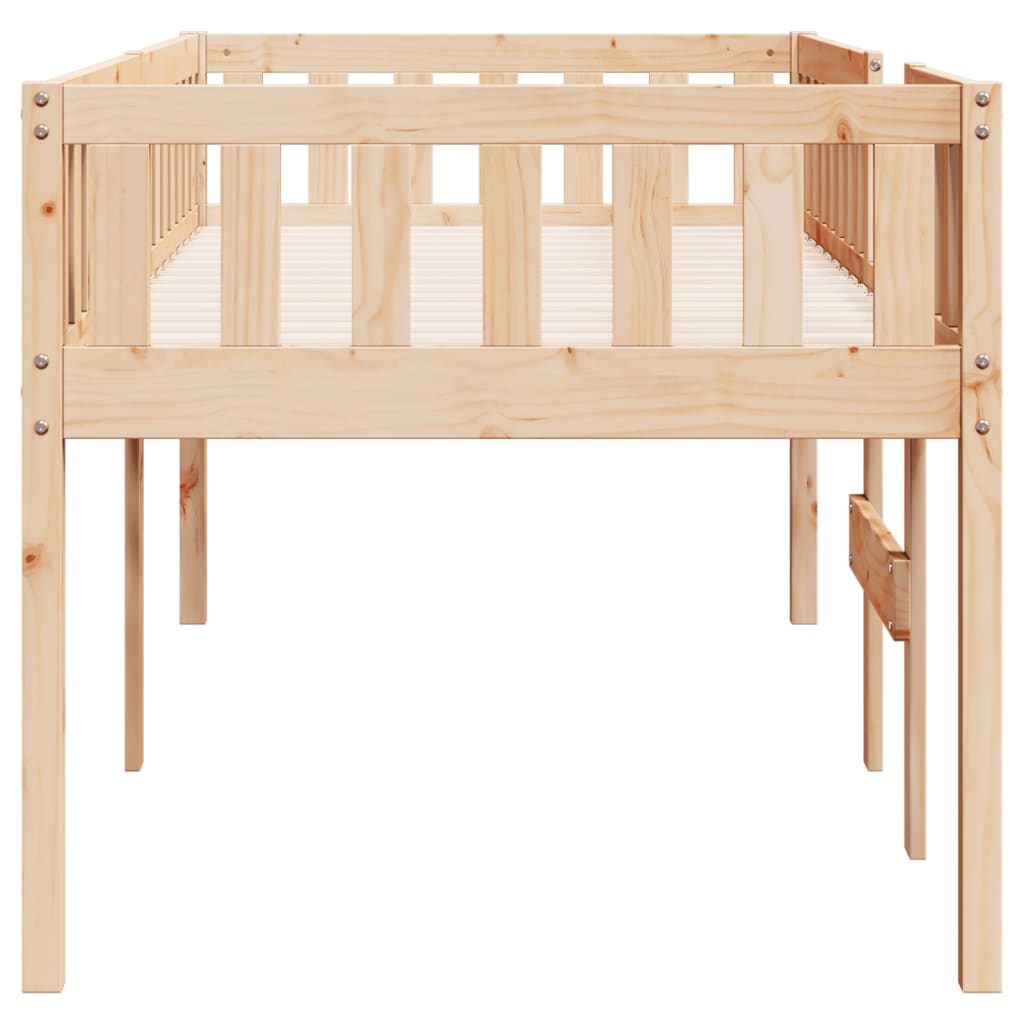 Lit pour enfants sans matelas 90x200 cm bois de pin massif