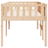 Lit pour enfants sans matelas 90x190 cm bois de pin massif