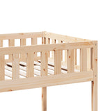 Lit pour enfants sans matelas 90x190 cm bois de pin massif