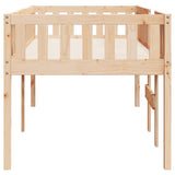 Lit pour enfants sans matelas 75x190 cm bois de pin massif