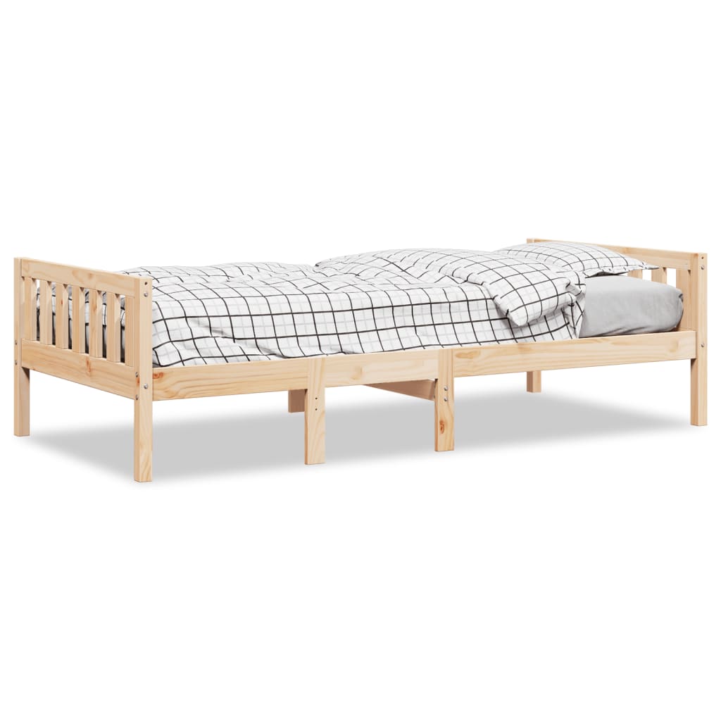 Lit pour enfants sans matelas 80x200 cm bois de pin massif