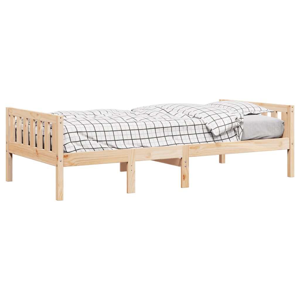 Lit pour enfants sans matelas 80x200 cm bois de pin massif