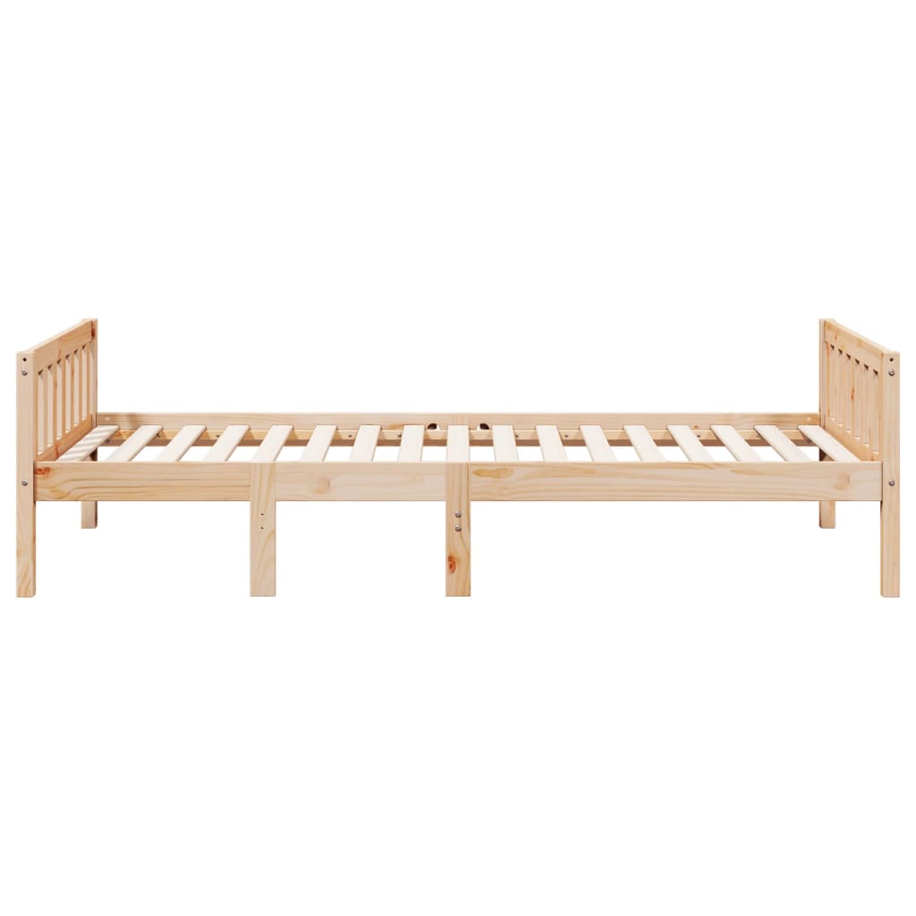 Lit pour enfants sans matelas 80x200 cm bois de pin massif