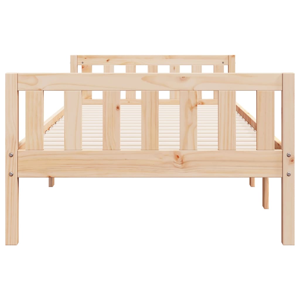 Lit pour enfants sans matelas 80x200 cm bois de pin massif