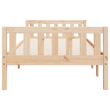 Lit pour enfants sans matelas 90x200 cm bois de pin massif