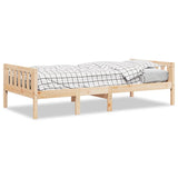 Lit pour enfants sans matelas 90x190 cm bois de pin massif